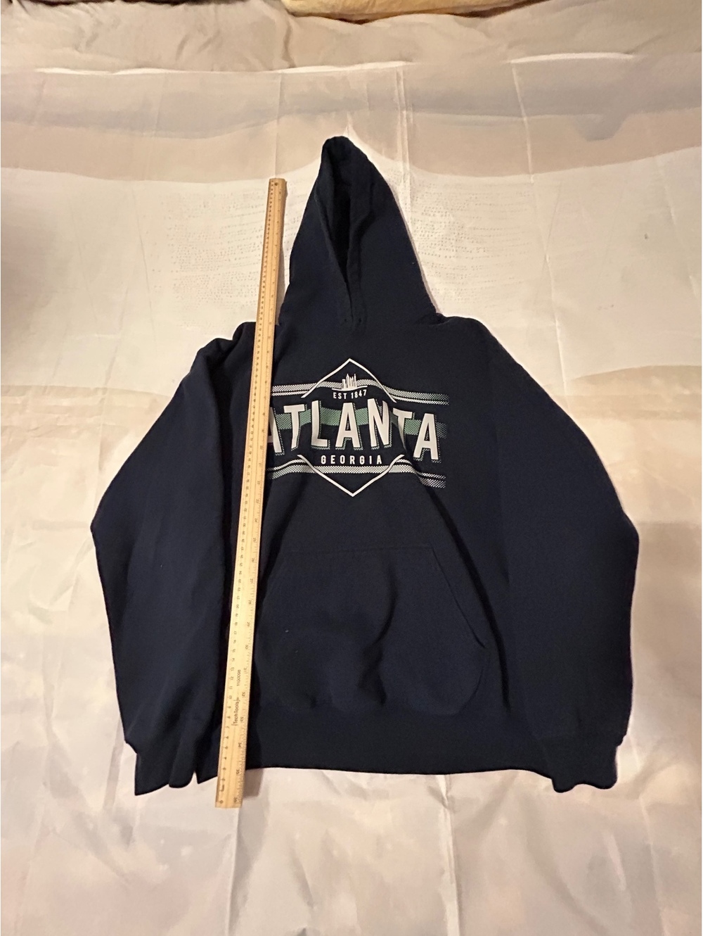 Atlanta navy hoodie CLOTHING00130